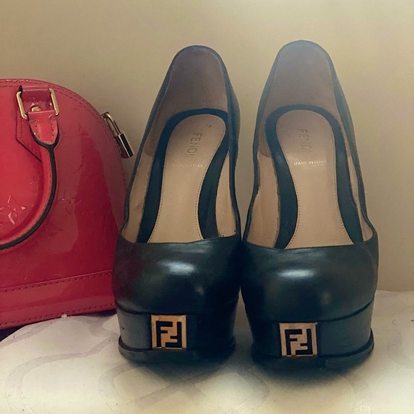 FENDI Zucca Heels - Picture 2 of 5
